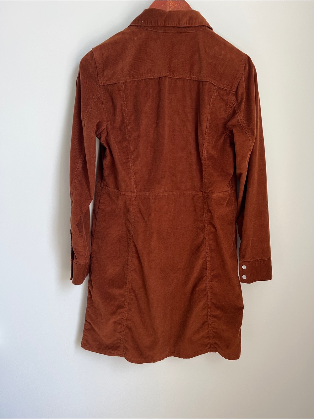 GAP | Corduroy Western Sierra Brown #516748-00 Shirt Dress Size M - Picture 4 of 15